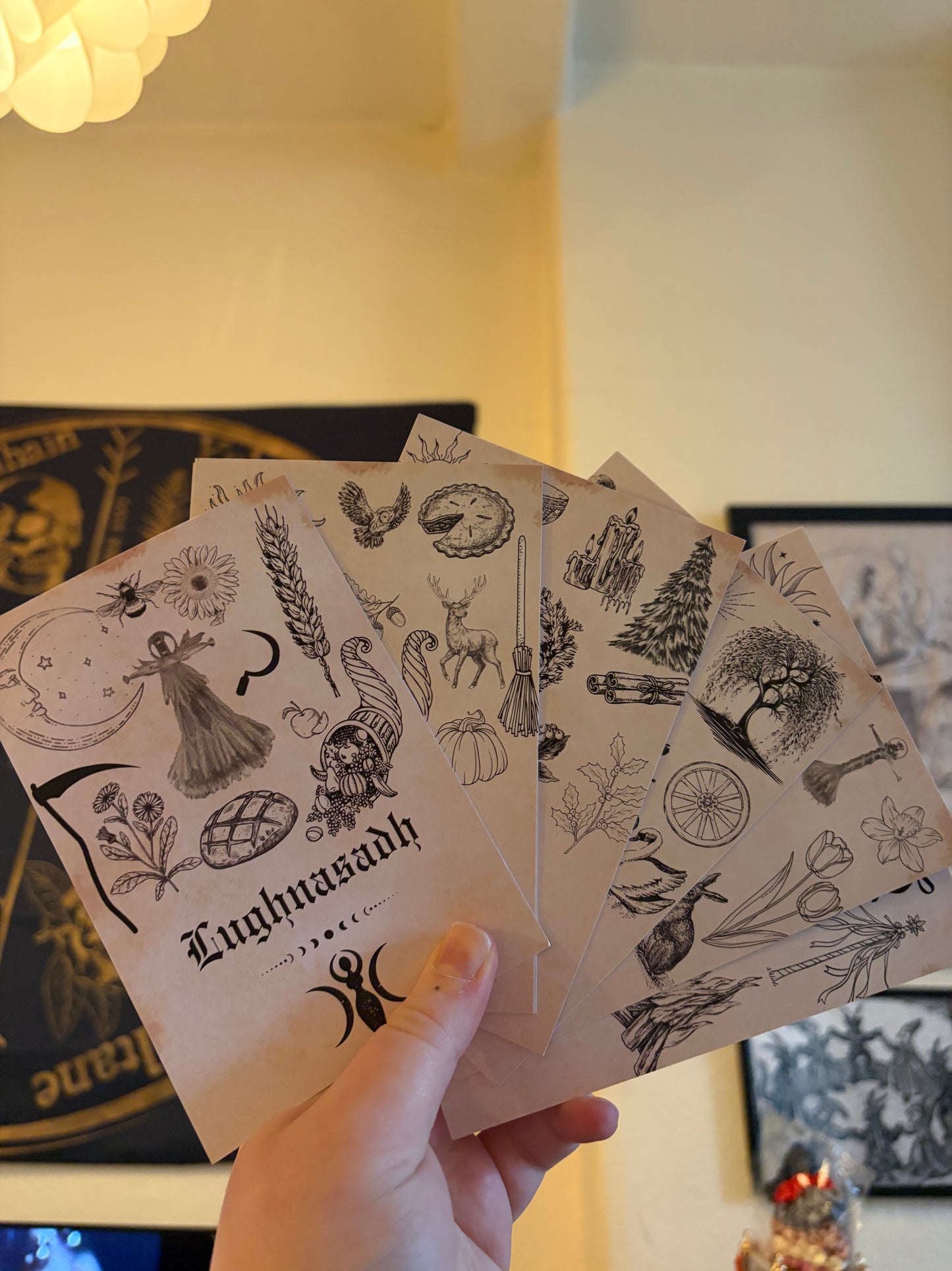 Sabbat Altar Cards