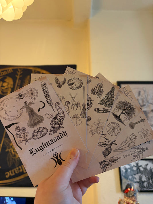 Sabbat Altar Cards