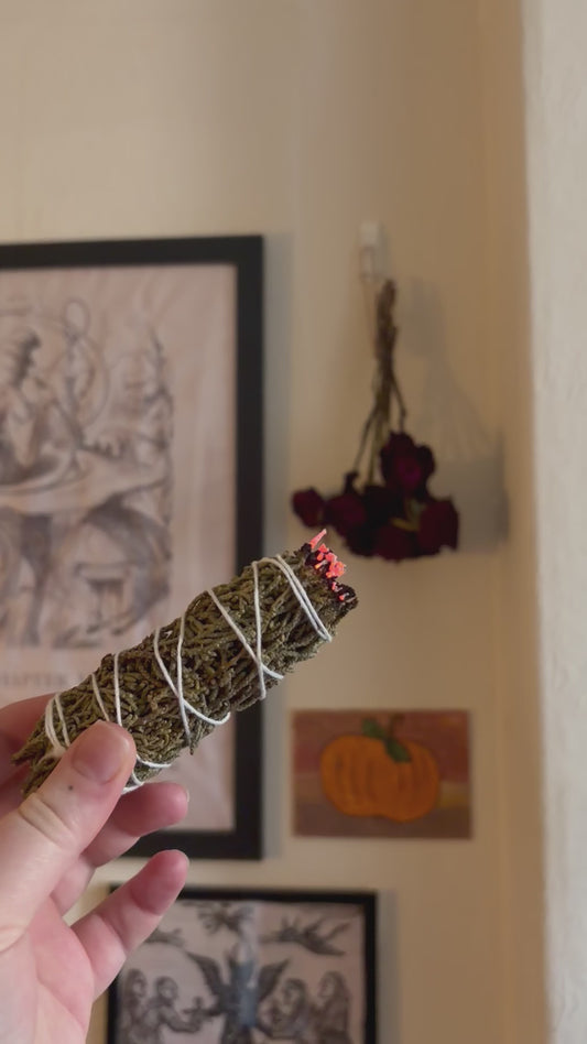 Juniper smudge bundle